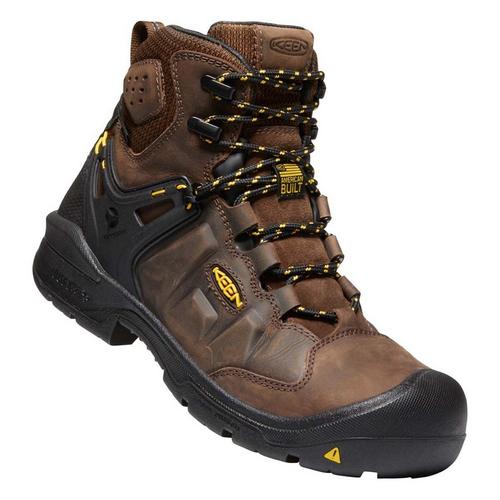 Men's KEEN Dover 6" Carbon-Fiber Toe Waterproof Composite Toe Work Boots - Primary Image