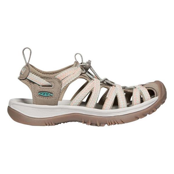 Women's KEEN Whisper Water Hiking Sandals 8 Taupe/Coral