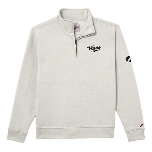 League Collegiate Iowa Hawkeyes Wave Long Sleeve 1/4 Zip - Primary Image