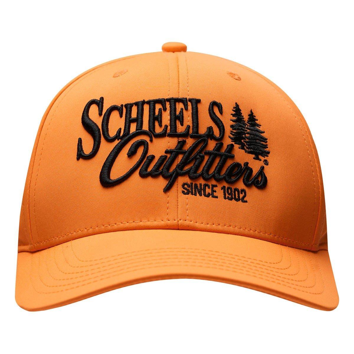 Scheels Outfitters Primary Blaze Orange Adjustable Hat - Scheels Outfitters