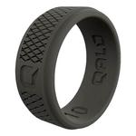Men's Qalo Crosshatch Silicone Ring - Thumbnail 1 of 3