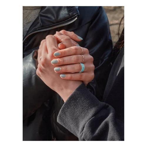 Women's Qalo Modern Marble Silicone Ring - Primary Image