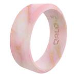 Women's Qalo Metallic Marble Modern Silicone Ring - Thumbnail 1 of 3