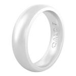 Women's Qalo Metallic Classic Silicone Ring - Thumbnail 4 of 5