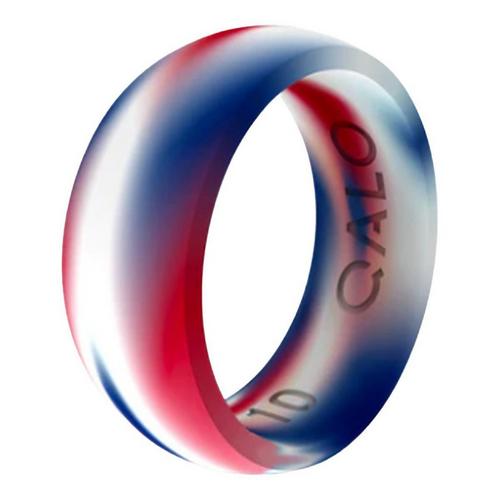 Men's Qalo RWB Folds Of Honor Classic Ring - Primary Image