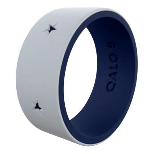 Men's Qalo Folds Of Honor Stars Forever Strata Ring - Primary Image
