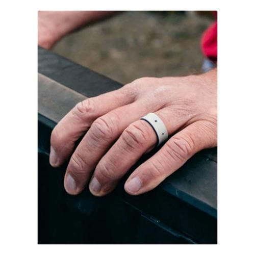 Men's Qalo Folds Of Honor Stars Forever Strata Ring - Primary Image