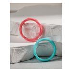 Women's Qalo Stackable Silicone Set Ring Set - Thumbnail 2 of 3