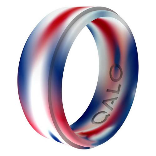Men's Qalo Folds Of Honor Step Edge Ring - Primary Image