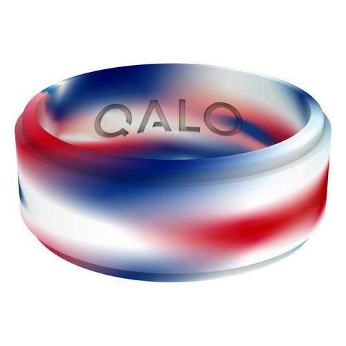 Men's Qalo Folds Of Honor Step Edge Ring - Primary Image