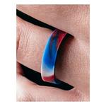 Men's Qalo Folds Of Honor Step Edge Ring - Thumbnail 3 of 3