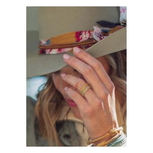 Women's Qalo Eva Shockey Woodland Strata Ring - Primary Image