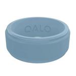 Men's Qalo Men's Men's Polished Step Edge Silicone Ring - Thumbnail 2 of 3