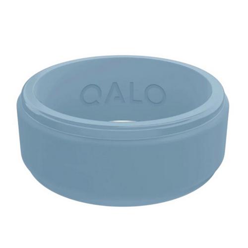 Men's Qalo Men's Men's Polished Step Edge Silicone Ring - Primary Image