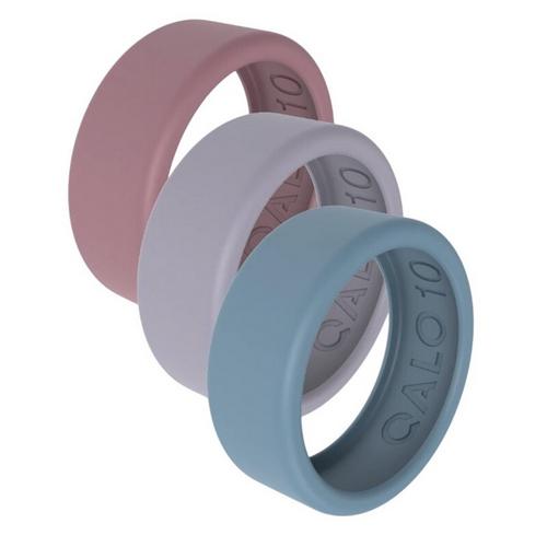 Qalo QRNT 3-Pack Slim Dusty Covers Ring Set - Primary Image