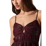 Women's ASTR The Label Lupin Floral Pleated Sweetheart Maxi Dress - Thumbnail 2 of 5