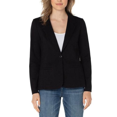 Women's Liverpool Los Angeles Fitted Button Blazer - Primary Image