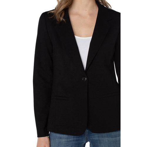 Women's Liverpool Los Angeles Fitted Button Blazer - Primary Image