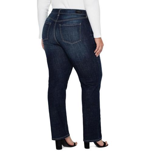 Women's Liverpool Los Angeles Kennedy Welt Pockets Slim Fit Straight Jeans - Primary Image