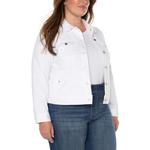 Women's Liverpool Los Angeles Plus Size Plus Size Classic Pullover Sweater - Thumbnail 4 of 4