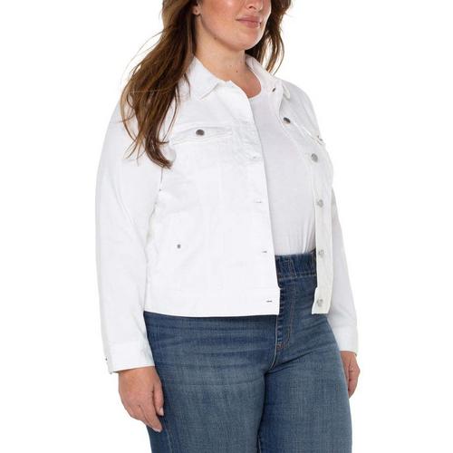 Women's Liverpool Los Angeles Plus Size Plus Size Classic Pullover Sweater - Primary Image