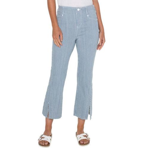 Women's Liverpool Los Angeles The Gia Glider Crop Twisted Seam