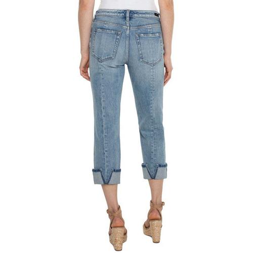 Women's Liverpool Los Angeles Marley Girlfriend Eco Cuffed Pants - Primary Image