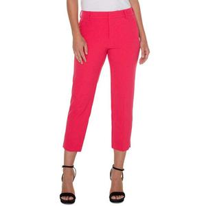 Women's Liverpool Los Angeles Kelsey Crop with Side Slit Pants
