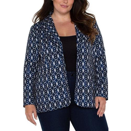 Women's Liverpool Los Angeles Plus Size Plus Size Boyfriend Blazer Blazer - Primary Image