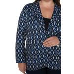 Women's Liverpool Los Angeles Plus Size Plus Size Boyfriend Blazer Blazer - Thumbnail 3 of 4