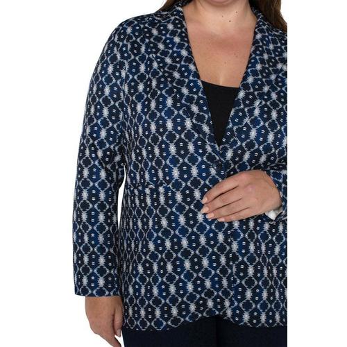 Women's Liverpool Los Angeles Plus Size Plus Size Boyfriend Blazer Blazer - Primary Image