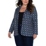Women's Liverpool Los Angeles Plus Size Plus Size Boyfriend Blazer Blazer - Thumbnail 4 of 4