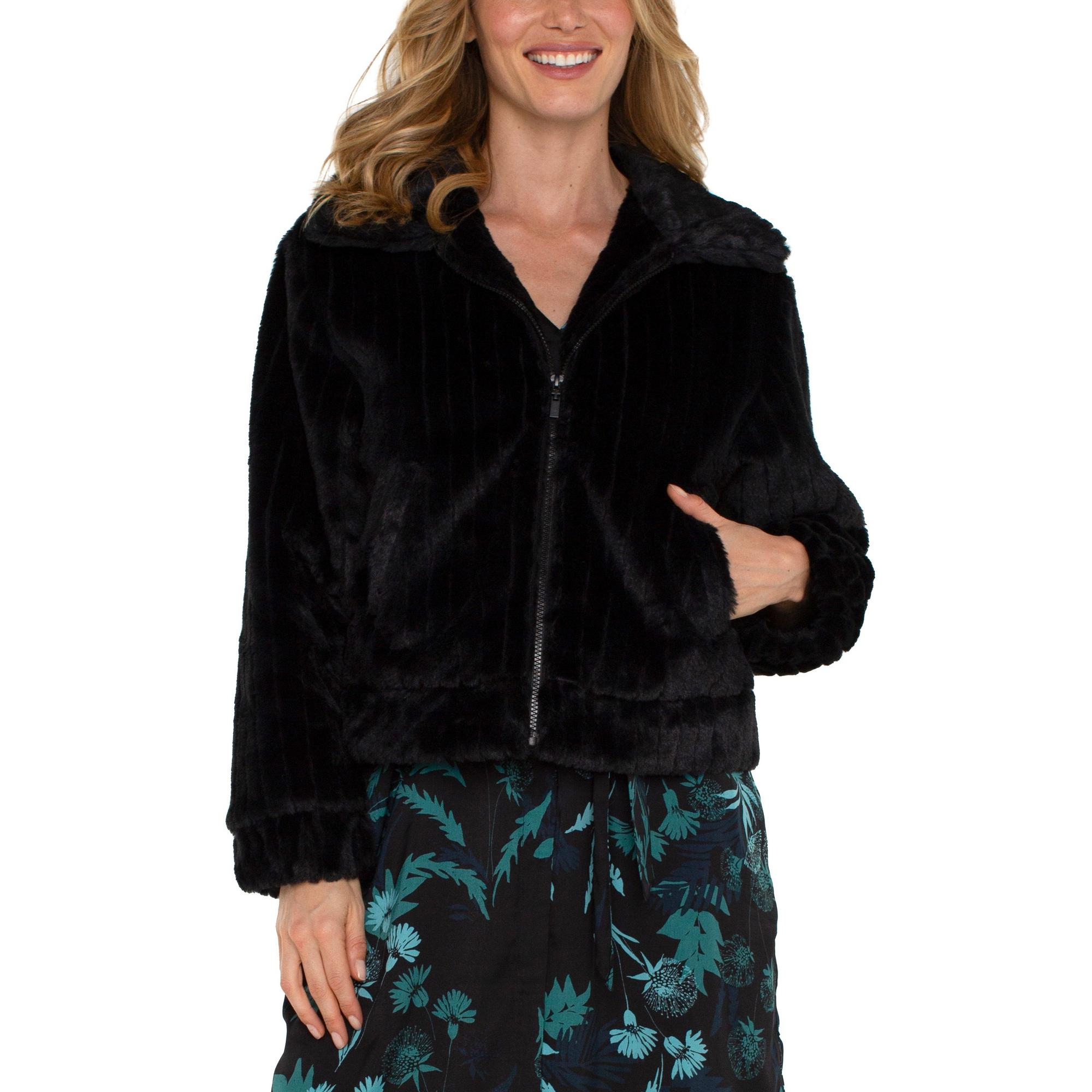 Women's Liverpool Los Angeles Fur Bomber