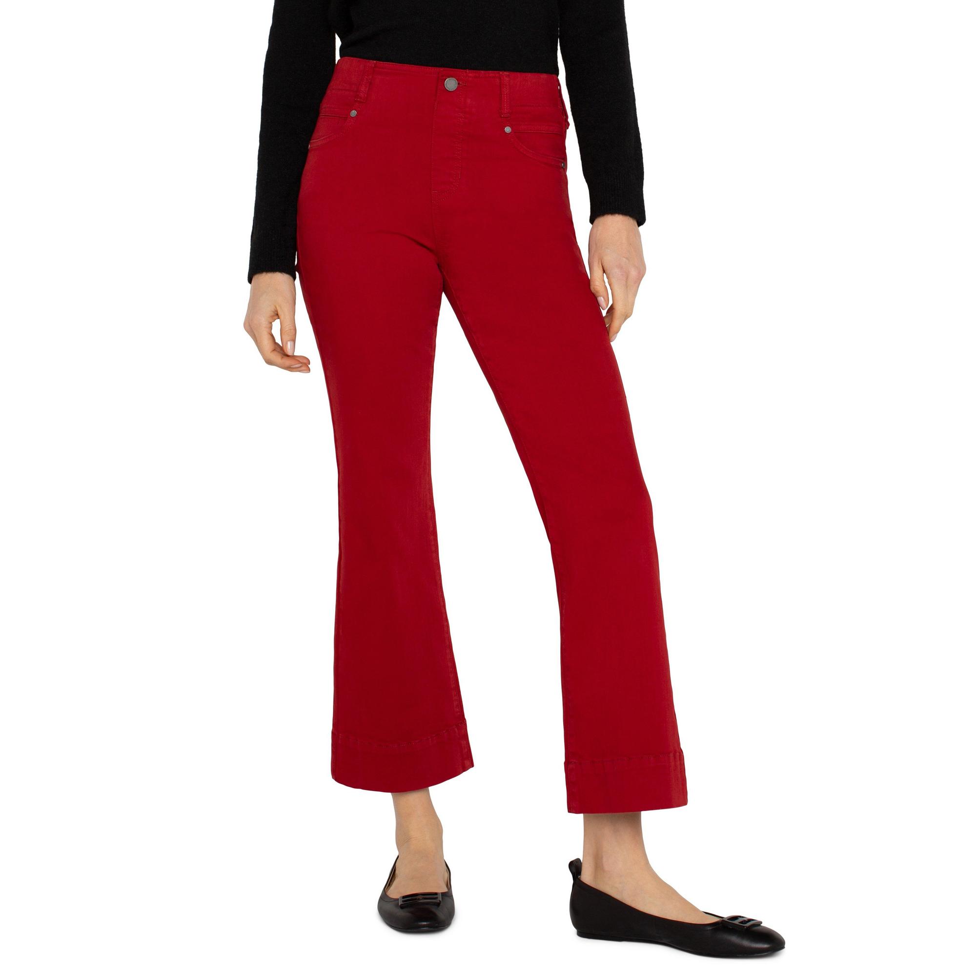 Women's Liverpool Los Angeles Gia Crop Flare Pants