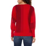 Women's Liverpool Los Angeles Colorblock Boat Neck Pullover Sweater - Thumbnail 3 of 3