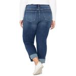 Women's Liverpool Los Angeles Plus Size Marley Cuffed Girlfriend Jeans - Thumbnail 3 of 4