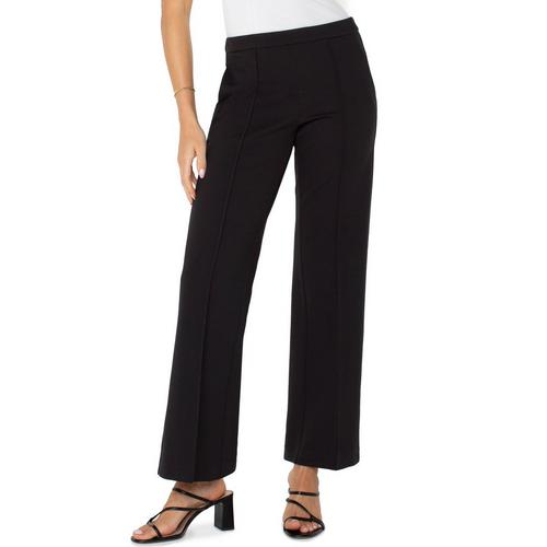 Women's Liverpool Los Angeles Kayla Pull On Wide Leg Trouser Dress Pants - Primary Image