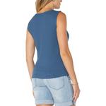 Women's Liverpool Los Angeles High Boatneck Knit Tank Top - Thumbnail 2 of 3