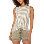 Women's Liverpool Los Angeles Front Twist Tank Top - Thumbnail 1 of 4