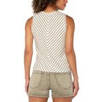 Women's Liverpool Los Angeles Front Twist Tank Top - Thumbnail 2 of 4