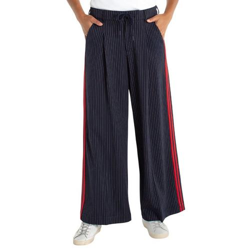 Women's Liverpool Los Angeles Side Stripe Pleated Trouser Dress Pants - Primary Image