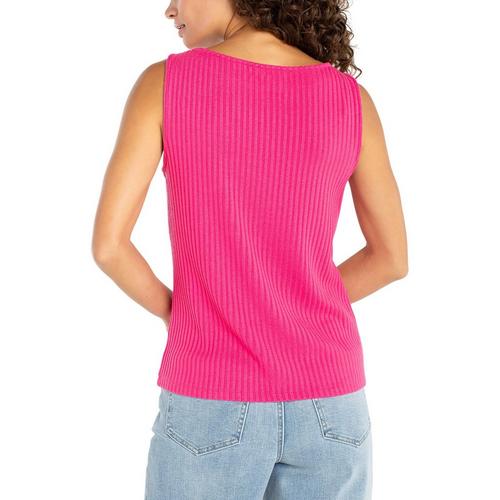 Women's Liverpool Los Angeles High Boatneck Knit Tank Top - Primary Image