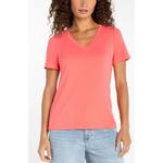 Women's Liverpool Los Angeles Knit V-Neck T-Shirt - Thumbnail 1 of 3