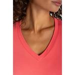 Women's Liverpool Los Angeles Knit V-Neck T-Shirt - Thumbnail 3 of 3