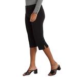 Women's Liverpool Los Angeles Side Slit Capri Straight Capri Jeans - Thumbnail 4 of 4