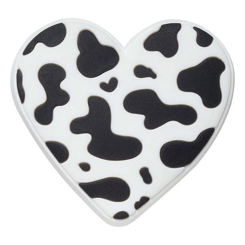 Crocs Cow Print Heart Jibbitz - Primary Image