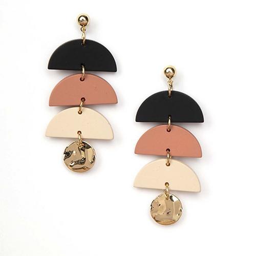 Laura Janelle Clay Half Moons Creations Earrings - Primary Image