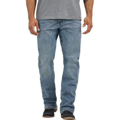 Men's Wrangler Mens Retro Relaxed Fit Bootcut Jeans - Primary Image