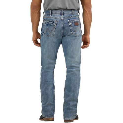 Men's Wrangler Mens Retro Relaxed Fit Bootcut Jeans - Primary Image