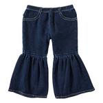 Baby Girls' Wrangler Lacey Bell Bottom Jeans - Thumbnail 1 of 2